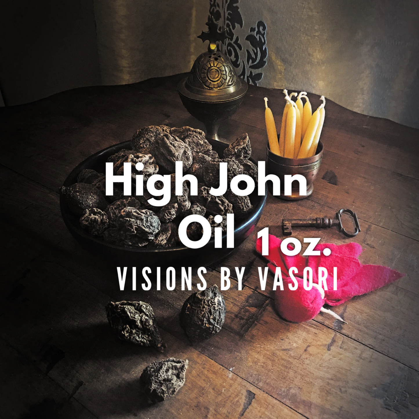 HIGH JOHN OIL – TRADITIONAL HOODOO FORMULA FOR POWER & PROSPERITY