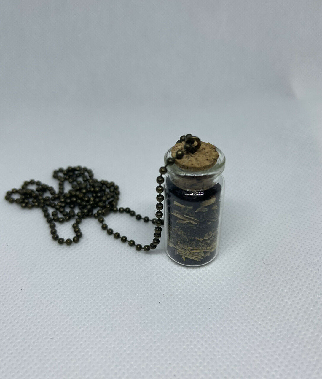 PROTECTION SPELL JAR WITH CHAIN