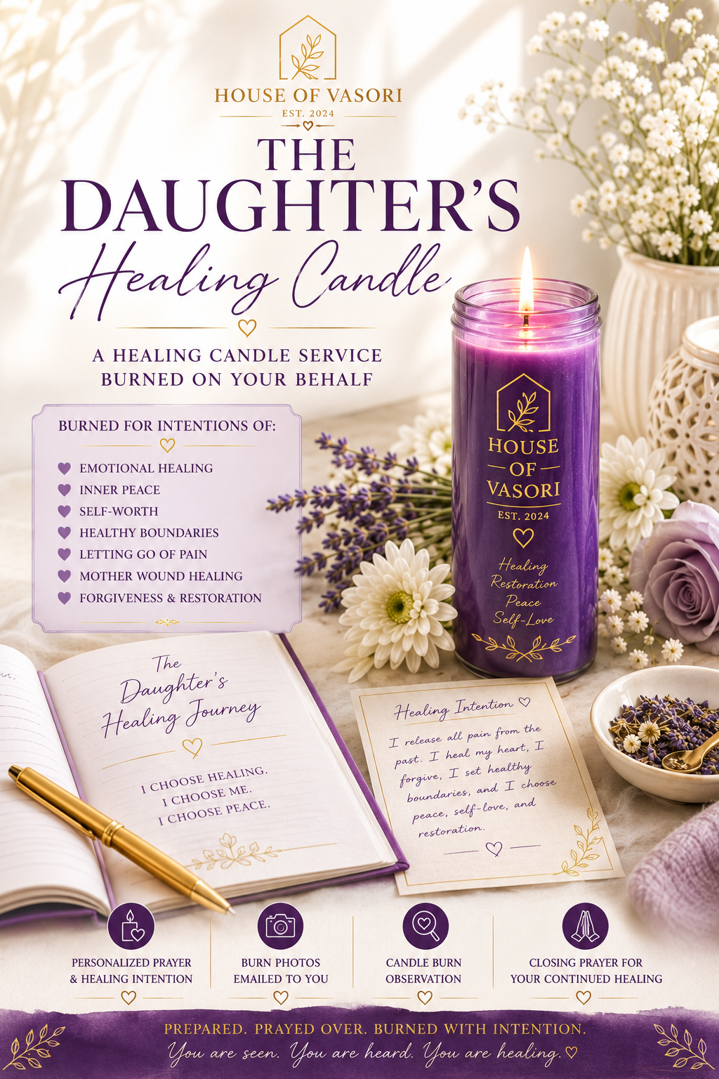 THE DAUGHTER'S HEALING CANDLE