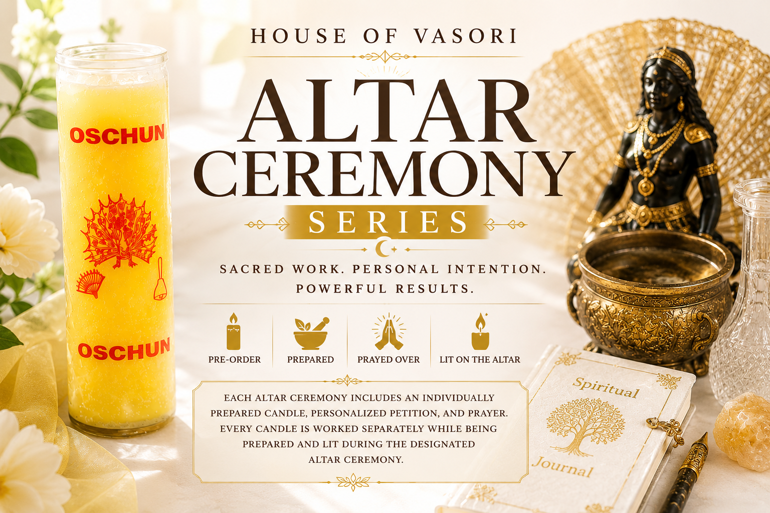 7.17.26 OSHUN BEAUTY & GLAMOUR ALTAR CEREMONY • NOW ACCEPTING PRE-ORDERS