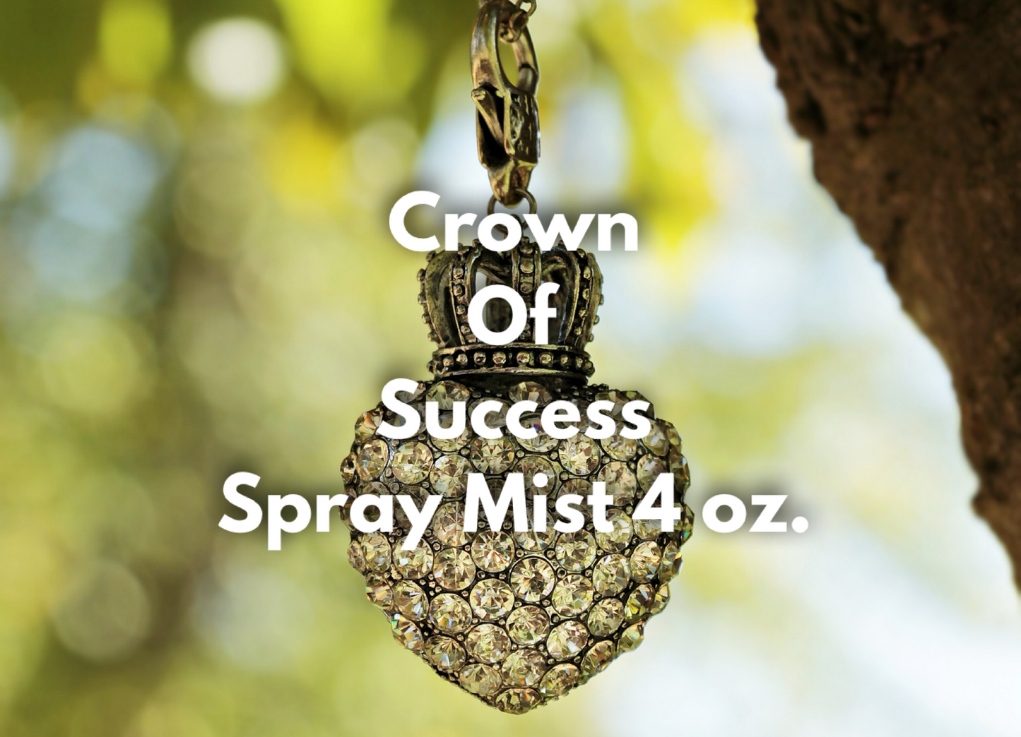 CROWN OF SUCCESS MIST WITH MOONSTONE CRYSTALS 4 OZ. EXCLUSIVELY BY LADY V