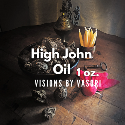 HIGH JOHN OIL – TRADITIONAL HOODOO FORMULA FOR POWER & PROSPERITY