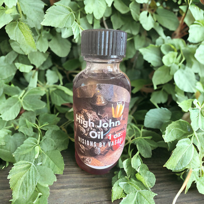 HIGH JOHN OIL – TRADITIONAL HOODOO FORMULA FOR POWER & PROSPERITY
