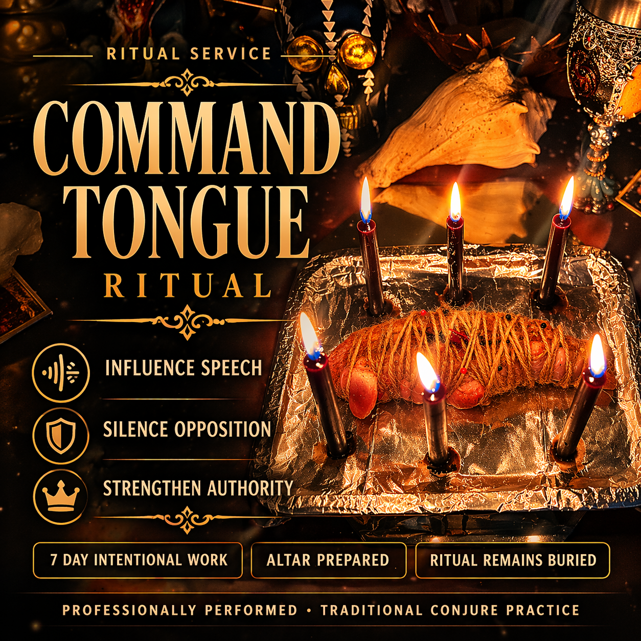COMMAND TONGUE RITUAL