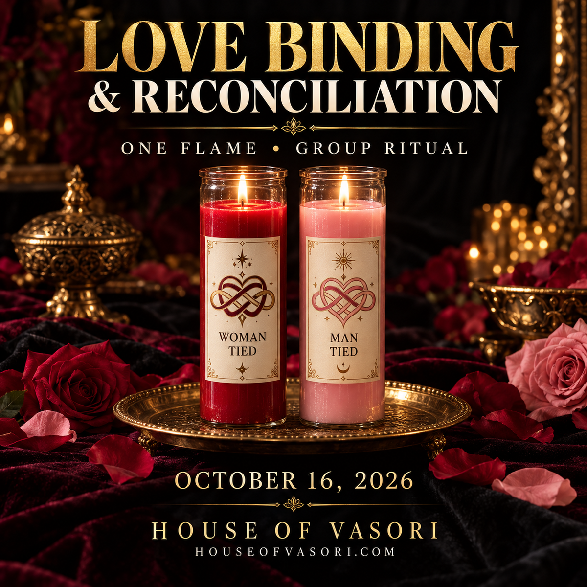 10.16.26 LOVE, BINDING & RECONCILIATION— ONE FLAME GROUP RITUAL
