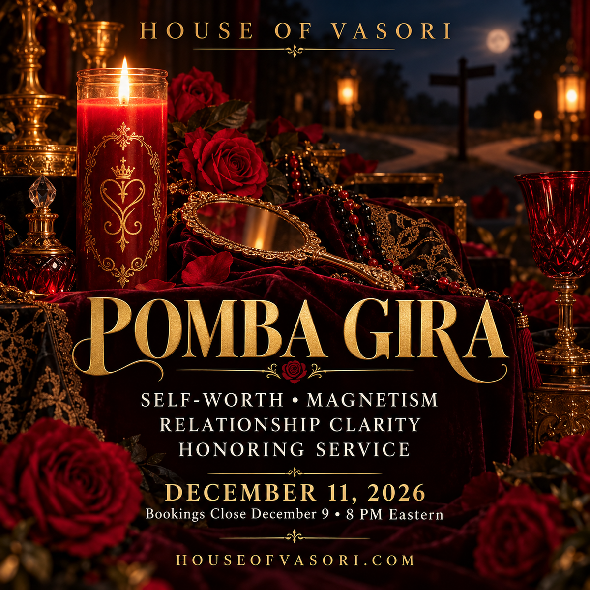 12.11.26 | POMBA GIRA SELF-WORTH, MAGNETISM & RELATIONSHIP CLARITY HONORING SERVICE